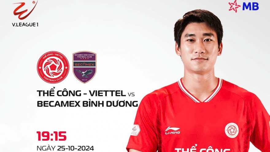 Thể Công Viettel bất ngờ trở lại Hàng Đẫy thi đấu V-League 2024/2025